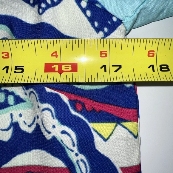 Pinkblush Sz Med Maternity Boho Retro Mini Dress Lined Lightweight Polyester - Picture 7 of 8